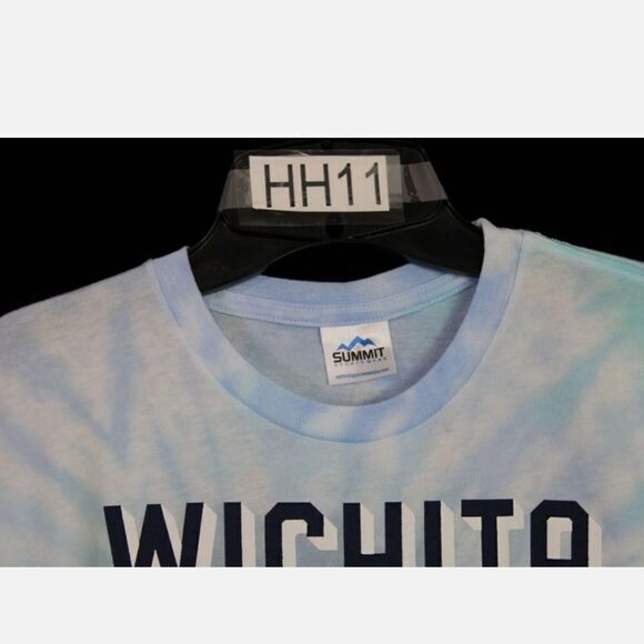 SUMMIT TIE DYE CROPPED TEE WICHITA STATE SIZE M NWT - Picture 6 of 6